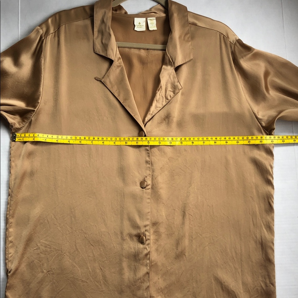 Victoria’s Secret Vintage Glam Silk Pajamas Rope Tie Belt Old Hollywood Size S - Picture 10 of 13